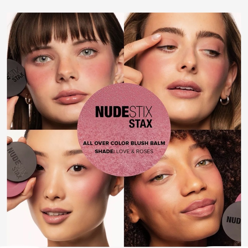 NUDESTIX Love & Roses Blush Compact  Brand New in box - Picture 14 of 16